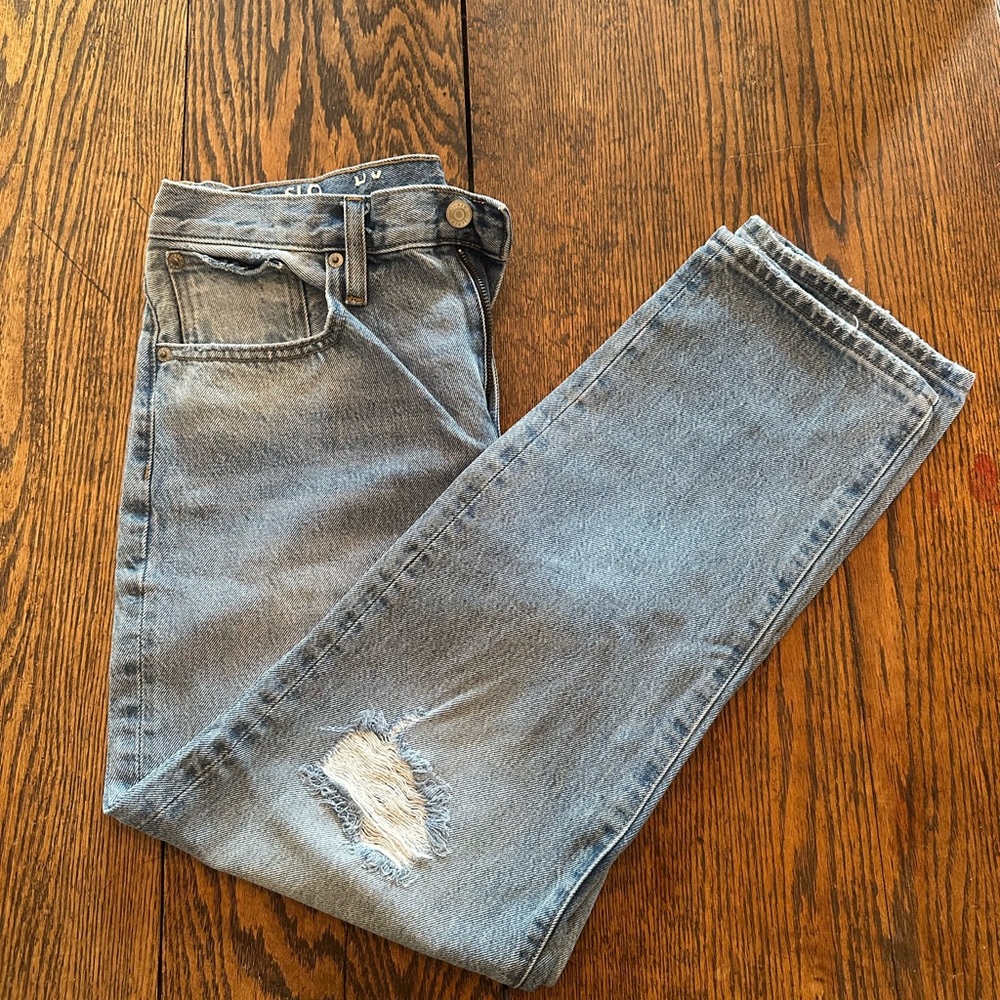 J. Crew Women's Light Blue Boyfriend Jeans